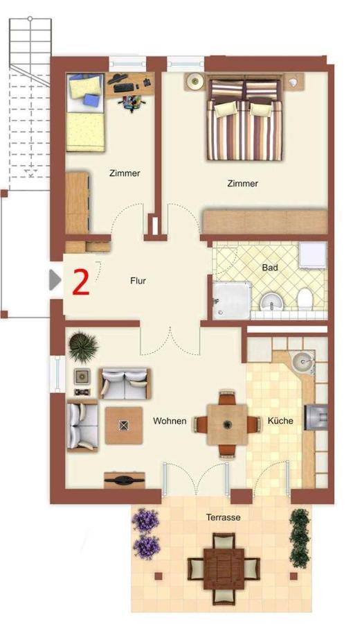 Börgerende-Rethwisch Appartement Sundevit מראה חיצוני תמונה